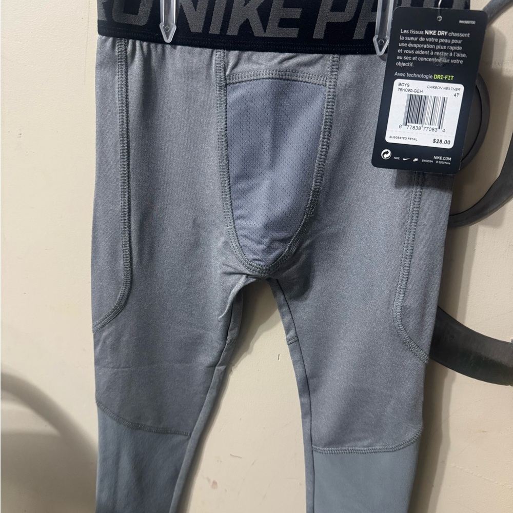 Nike gray boy toddler 4t dri-fit pants bottoms underpants